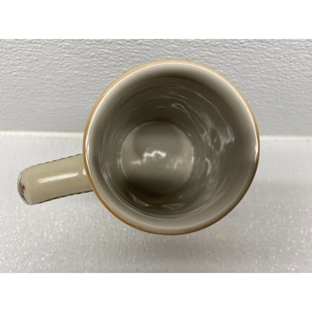 Vintage 1986 Budweiser Ceramarte B Series Beer Stain Ceramic Mug